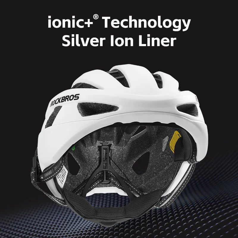 ROCKBROS LK-11 Anquetil Cycling Helmet Head Protection PC+EPS Shock-Absorbed Helmet (CE) ROCKBROS LK-11 Anquetil Cycling Helmet Head Protection PC+EPS Shock-Absorbed Helmet (CE)